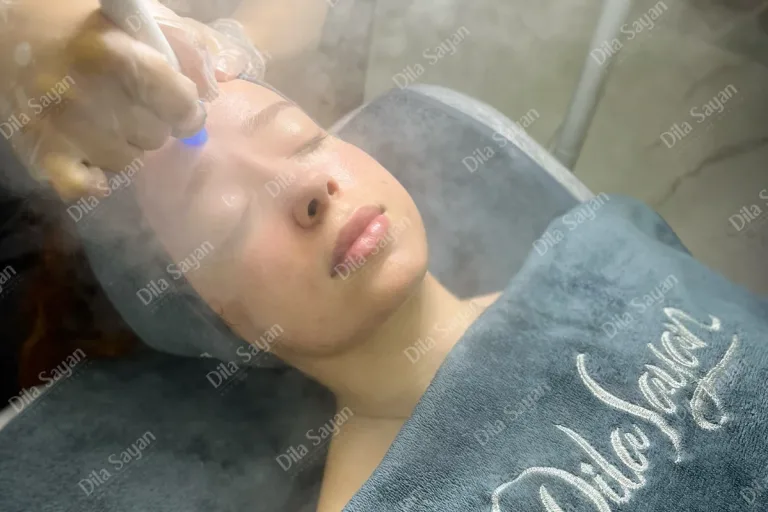 Hydrafacial işlemi