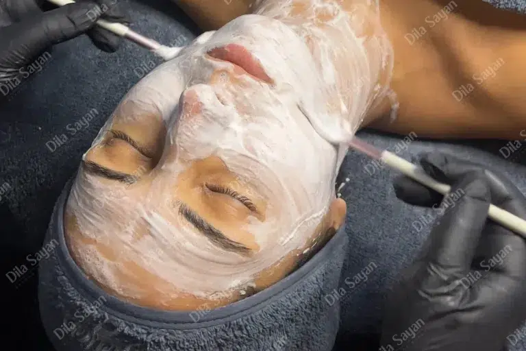 Hydrafacial uygulaması