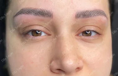 Microblading uygulaması